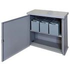MidNite Solar Battery enclosure with locking door and one shelf (SKU Part Number MNBE-A)