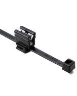 HellermanTyton 2-Piece Cable Tie & Edge Clip, 8.0" Long, EC4B (25pcs) (SKU Part Number 156-02229)