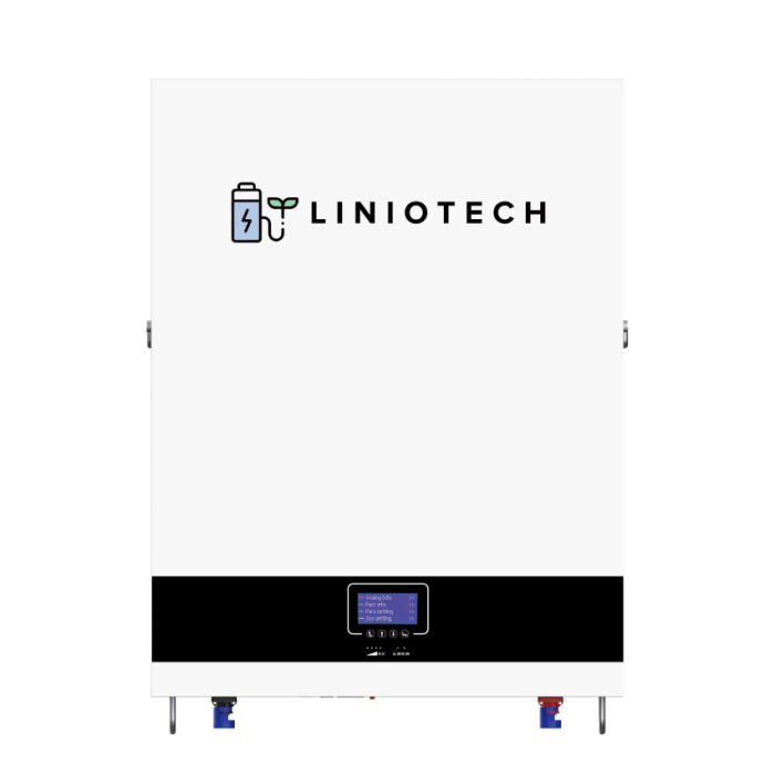 LINIOTECH 10 KWH 51.2V 200Ah Lifepo4 Power Reserve Wall Mounted UL1973