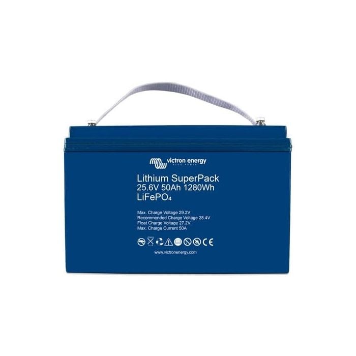 Victron Energy Lithium Superpack 25.6V/50AH (M8) (SKU Part Number BAT524050705)