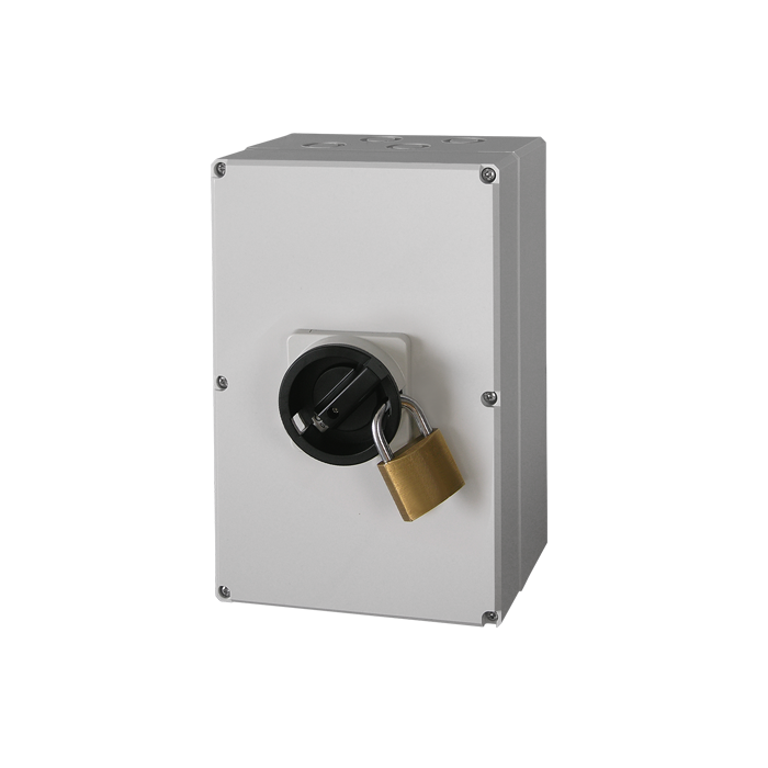 IMO Enclosed DC Switch IP66, 32A 600VDC 8 Pole