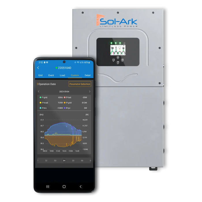 Sol-Ark 18K Hybrid/Off Grid Solar Inverter