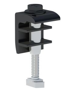 IronRidge End Fastening Object (End Clamp, 30-40MM), Black