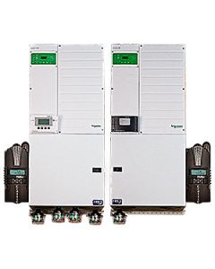 MidNite Solar Pre-wired Dual Conext XW+ 6848 120/240 vac Inverter w/ Classic 150 (SKU Part Number MNXWP6848D-2CL150)