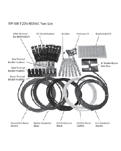 Outback FW-IOB-T-230/400VAC Triple inverter Input-Output-Bypass for FW1000