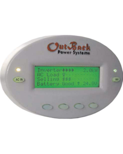 Outback G/FX version, Gray oval housing with RS232 serial port (SKU Part Number MATE)