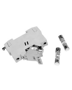 Outback Power Maximum 30 Amp Fuse holder 1000VDC DIN mount.