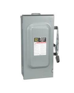 SquareD 100A 240V NON Fusable Safety disconnect switch 3P NEMA3R