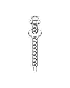 UNIRAC #12-14 X 2.50 SCREW HDW SS SD