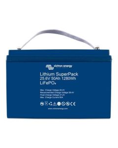 Victron Energy Lithium Superpack 25.6V/50AH (M8) (SKU Part Number BAT524050705)