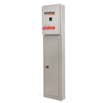 Generac 42-circuit 200 Amp Integrated Load Center SE ATS with Surge Protection