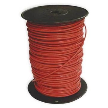 10 AWG 19-STR COPPER UL4703 PV RATED SINGLE JACKET 600V - 500' reel Red