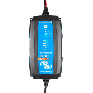Victron Blue Smart IP65 Charger + DC Connector 24V-8A (SKU Part Number BPC240831104R)