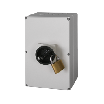 IMO Enclosed DC Switch IP66, 32A 600VDC 8 Pole