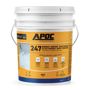 SS-Coating: UV Protectant – 5 Gallon - Roof Grade Acrylic Pain