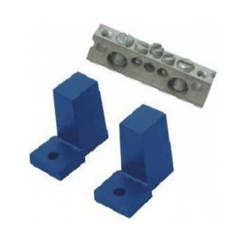 Outback Short Bus Bar Kit with Blue insulators (SKU Part Number STBB-BLUE)