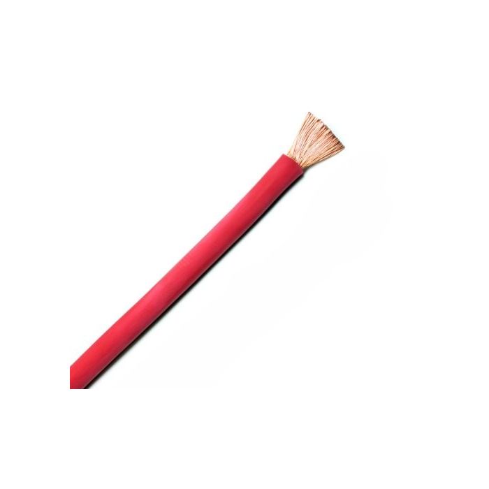 2/0 Red Welding Cable (per ft)