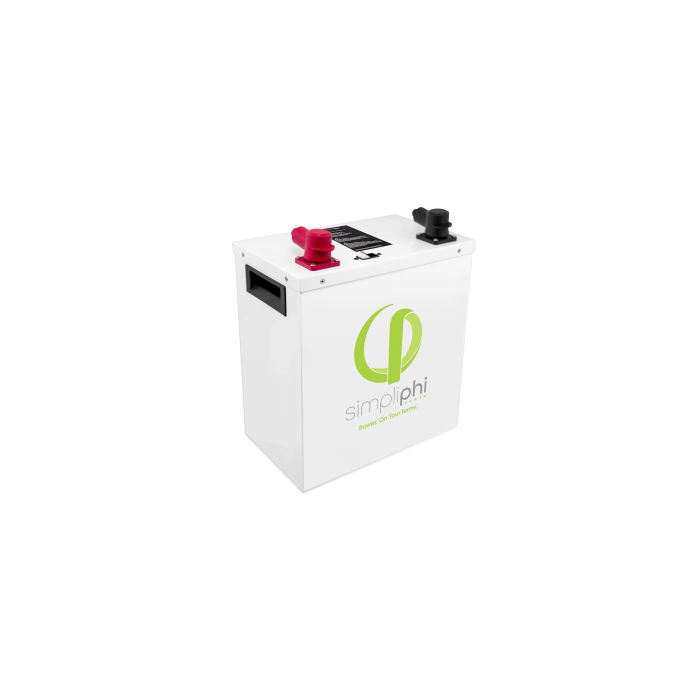 Simpliphi PHI 3.8 kWh LFP Battery, 48V (SKU Part Number PHI-3.8-48-60-M)