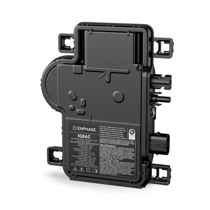 Enphase IQ8AC Microinverter, 366VA peak power, MC4 Bulkhead, Single Phase