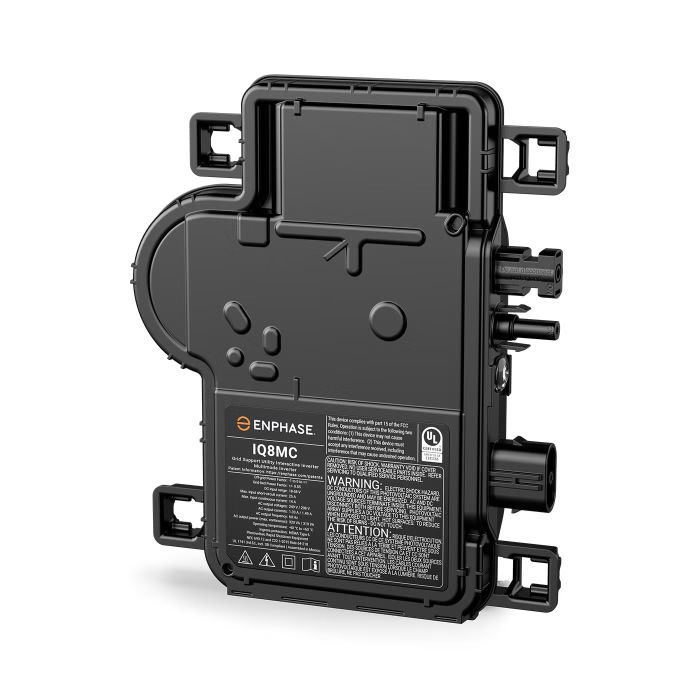 Enphase IQ8MC microinverter, 330 VA peak power, MC4 Bulkhead, Single Phase