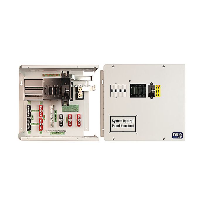 MidNite Solar E-Panel for a single Schneider Electric Conext SW Inverter/Charger 250A (SKU Part Number MNE250SW) *CLEARANCE - SALE FINAL*