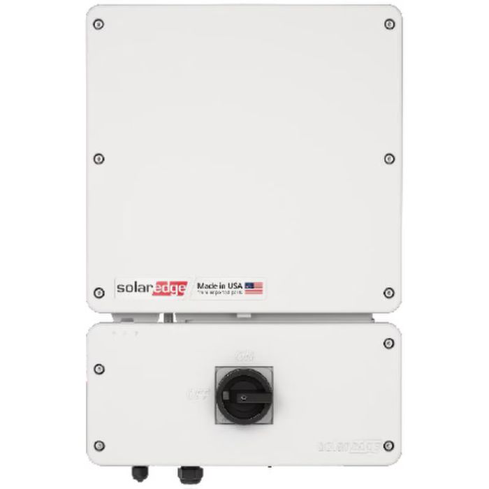 SolarEdge Single Phase Home Hub Inverter, 11.4kW on-grid, 12.5kW off-grid w/ PCS certified revenue grade metering and consumption monitoring, w/ Wi-Fi antenna