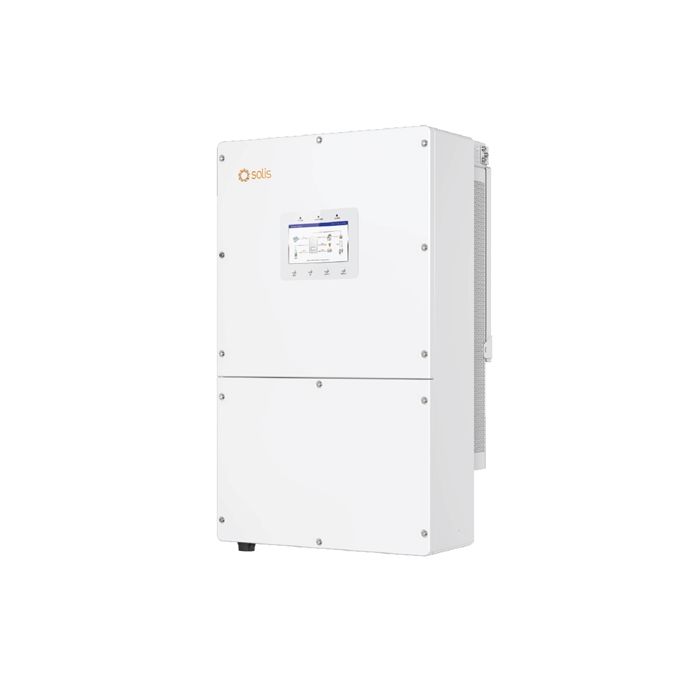Solis 60kW Three Phase Hybrid 480Vac 1000V Four MPPT with 10 year standard warranty