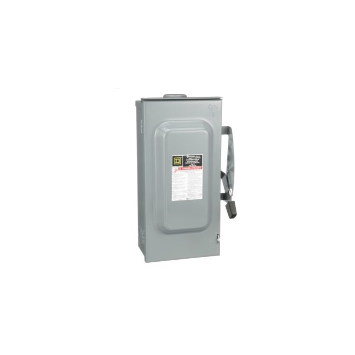SquareD 100A 240V Fusible Disconnect 3P NEMA3R
