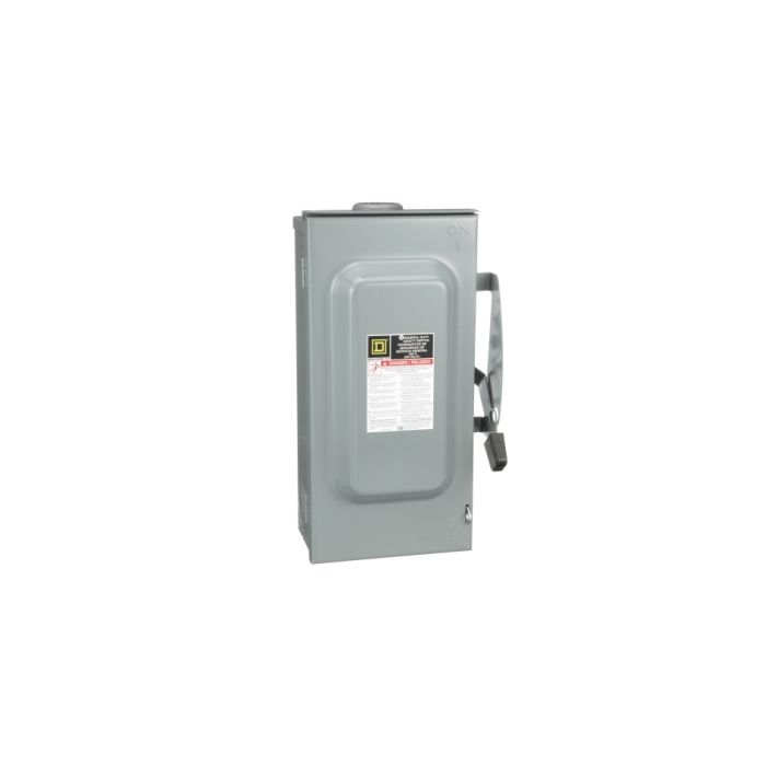 SquareD 100A 240V NON Fusable Safety disconnect switch 3P NEMA3R