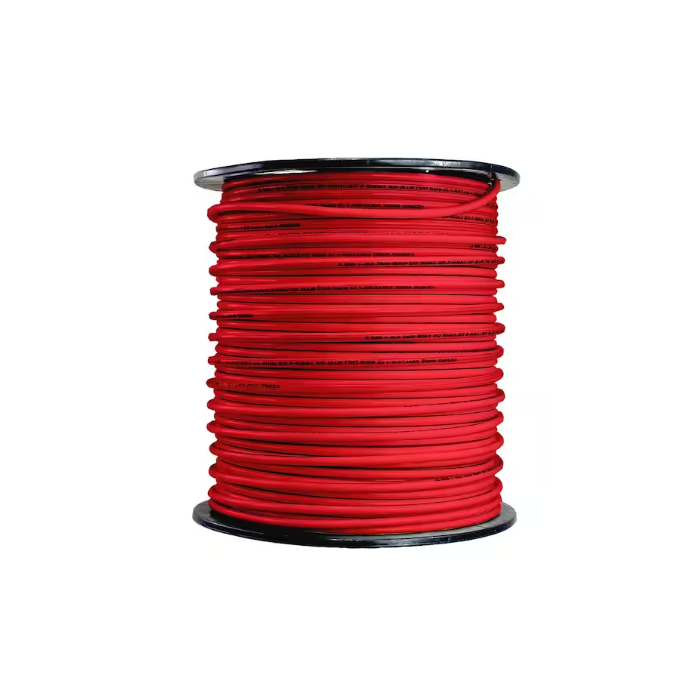 THHN/THWN-2 10 AWG Wire, 1C (STR) 600V 500'-Red *CLEARANCE - SALE FINAL*