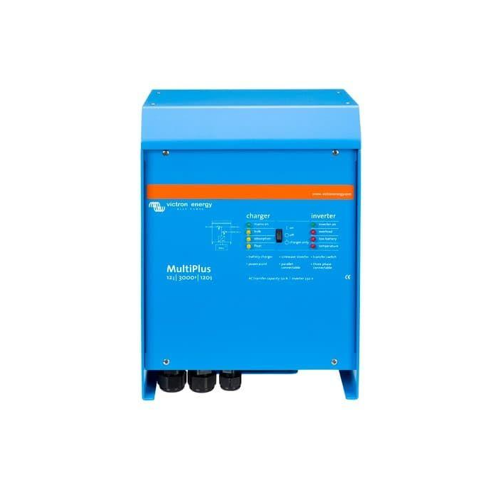 Victron MultiPlus 12/3000/120-50 120V VE.Bus (UL) (SKU Part Number PMP122301102)
