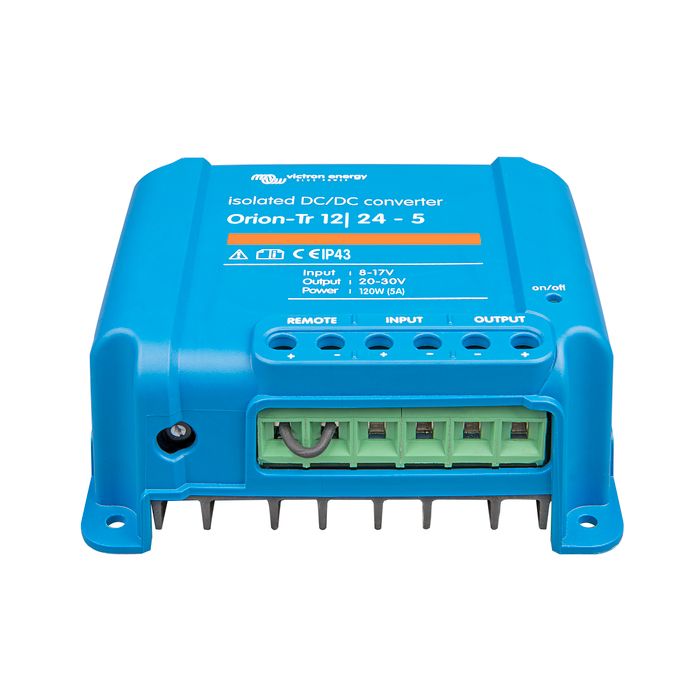 Victron Orion-Tr 24V to 48V - 120W 2.5A Isolated DC/DC Converter (SKU Part Number ORI244810110)