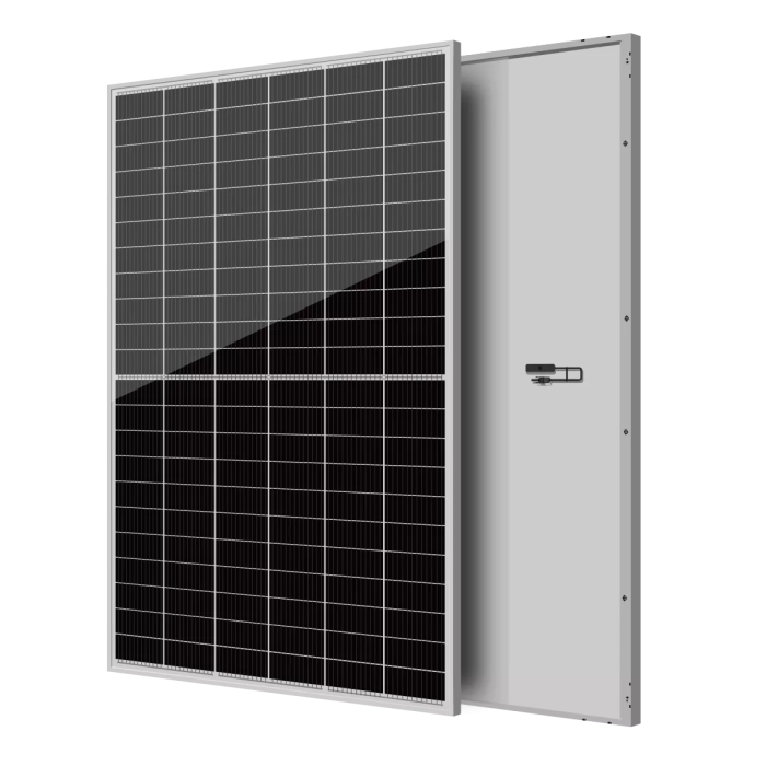 Znshine 550W 10BB Half-Cell Bifacial Monocrystalline PERC, Transparent Backsheet Silver 35mm Frame Module (Pallet of 31)