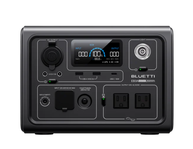 【再値下げ】BLUETTI/ポータブル電源(白) EB3A 268Wh/600W Amazon.co.jp: BLUETTI ポータブル電源 EB3A 268Wh/600W APP遠隔